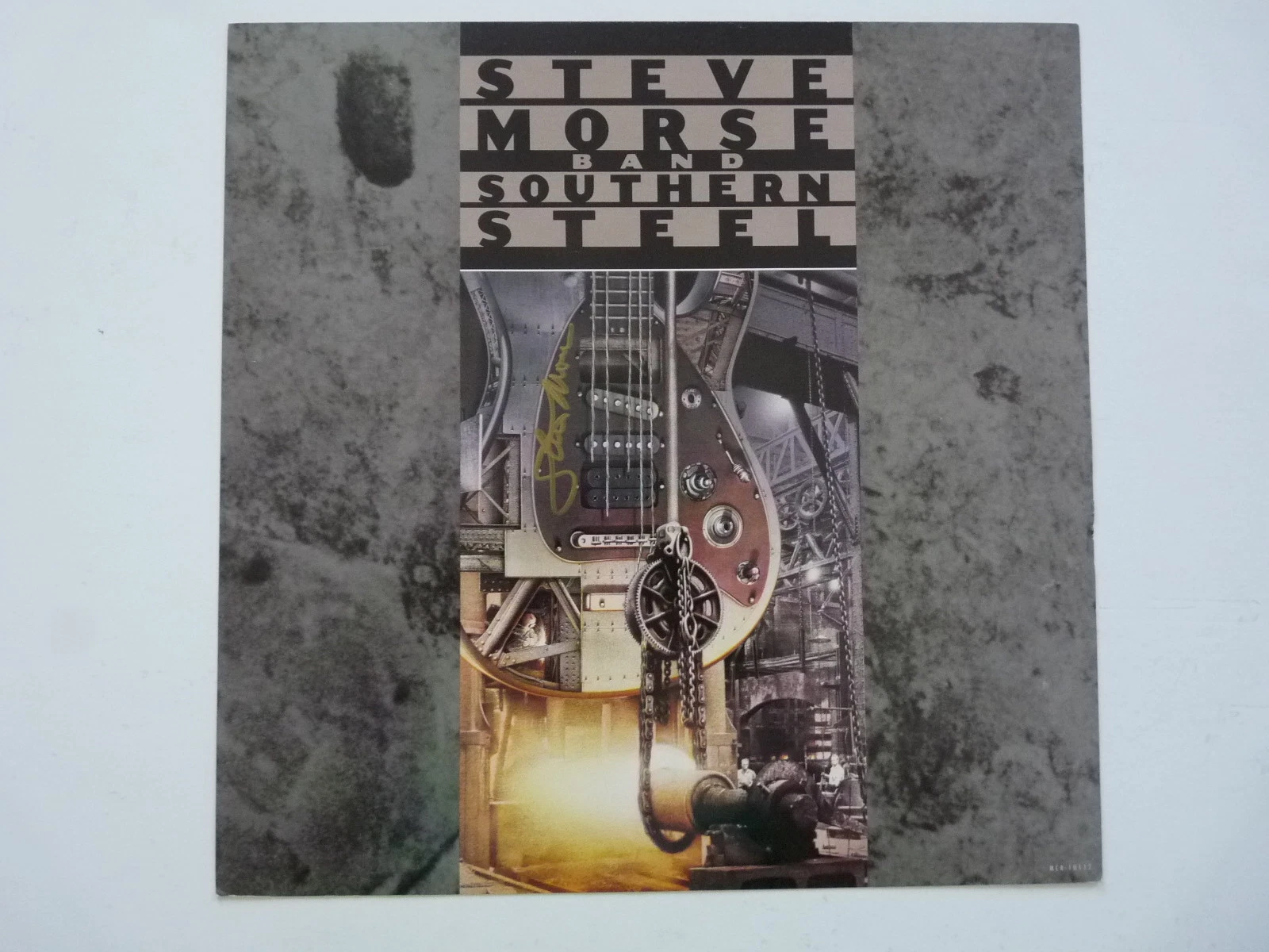 Steve Morris Southern Steel Autographed Signed LP Poster Flat Guaranteed #2
