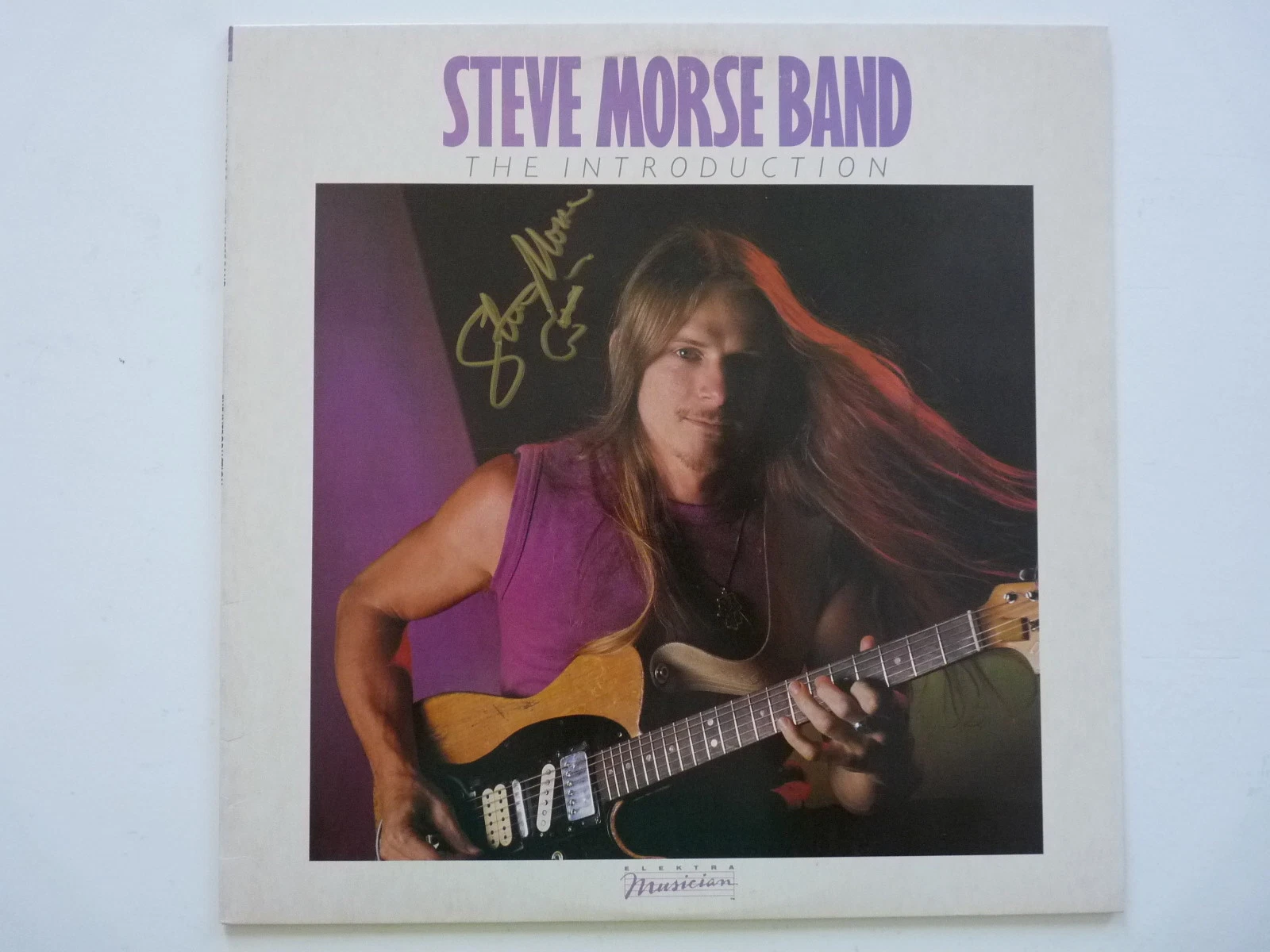Steve Morris The Introduction Autographed Signed LP Record Guaranteed
