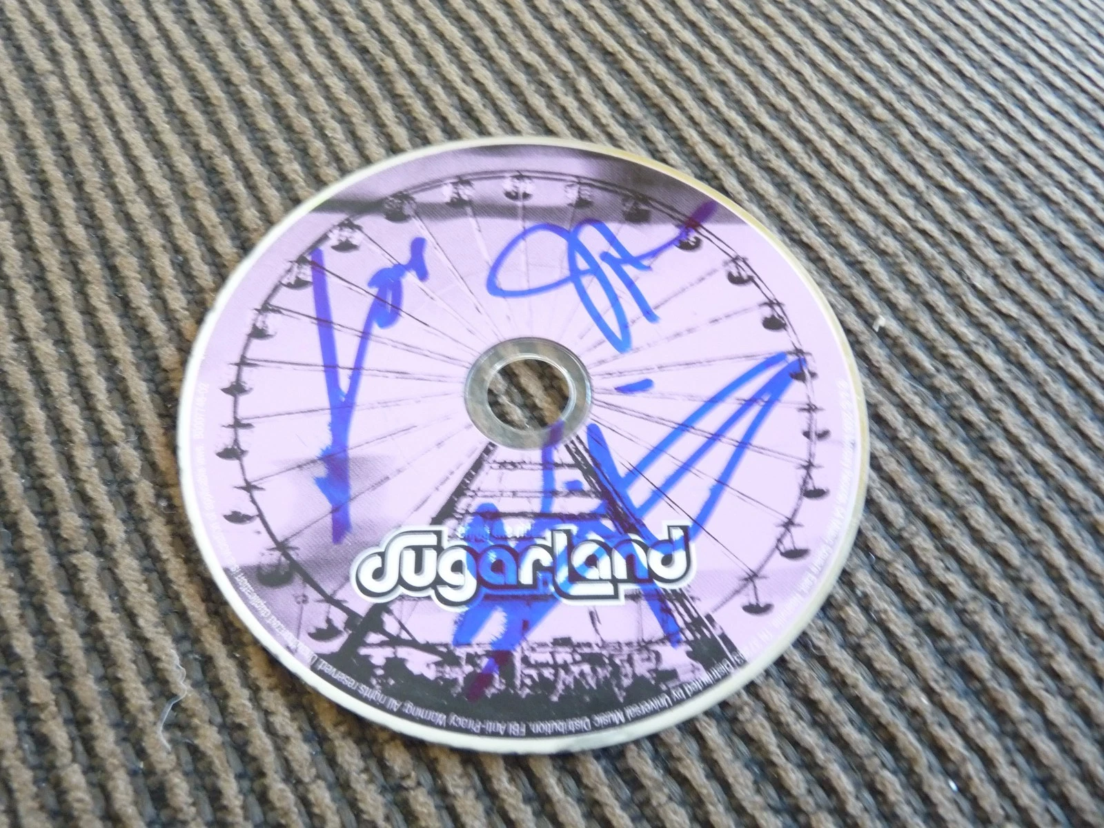 Kristian & Jennifer Sugarland Enjoy Ride Autographed Signed CD Guaranteed
