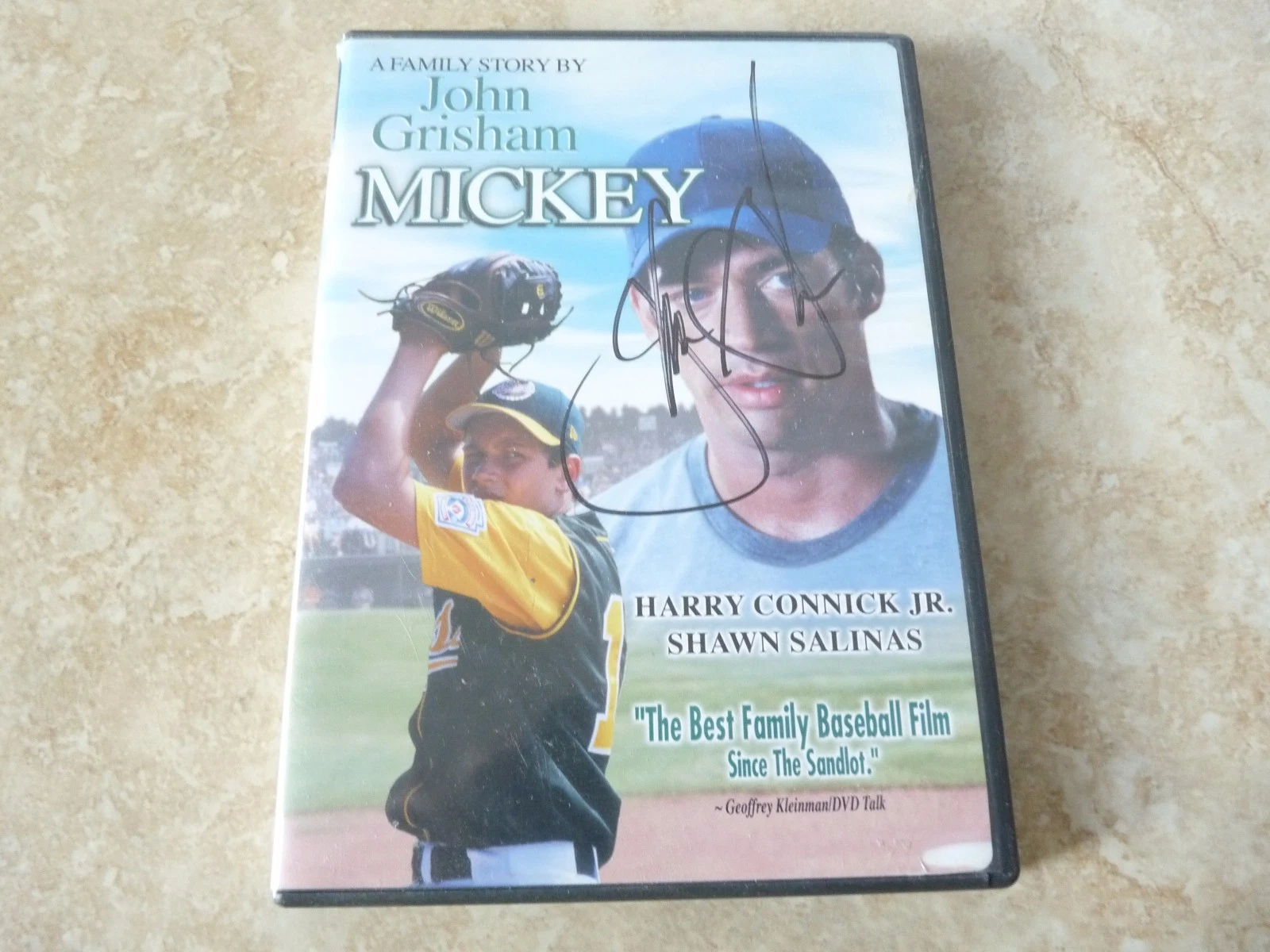 John Grisham Mickey Autographed Signed DVD Cover Movie Guaranteed
