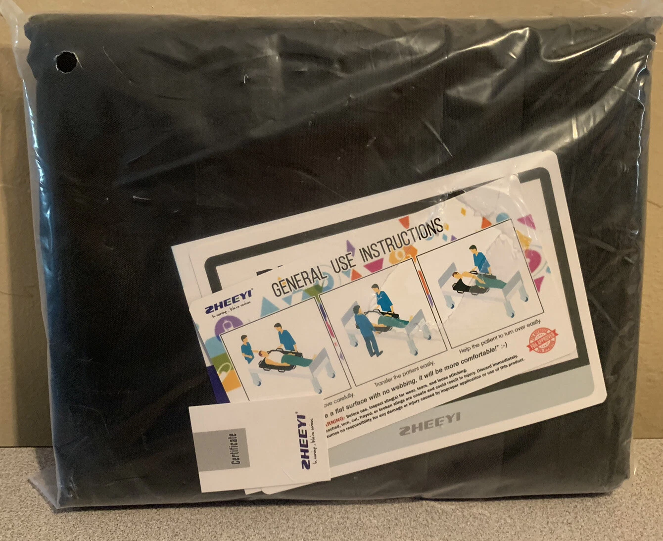 ZHEEYI MULTIPURPOSE 46″ X 39″ POSITIONING BED PAD WITH REINFORCED HANDLES – COLLECTIBLE MEMORABILIA