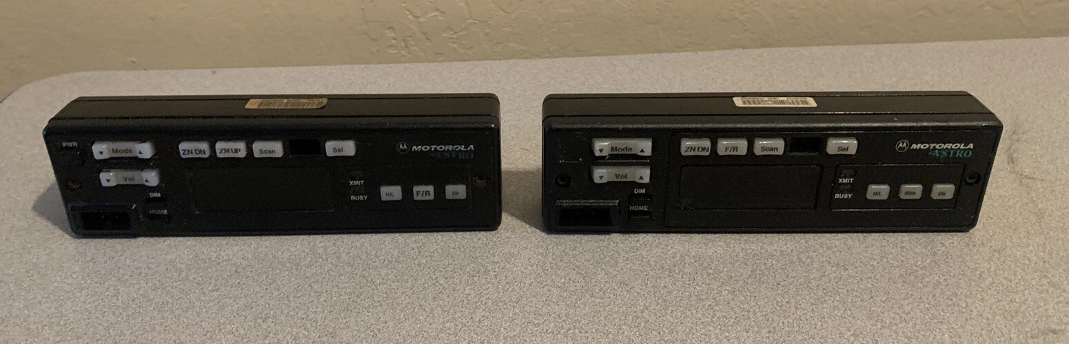 LOT OF 2 MOTOROLA ASTRO HLN6432C HEAD FACE UNITS ONLY B7
