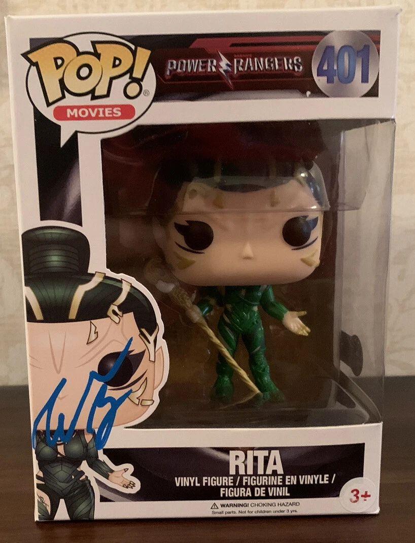 Elizabeth Banks Power Rangers Signed Autographed Pop Figure 401 BAS Certified #2
