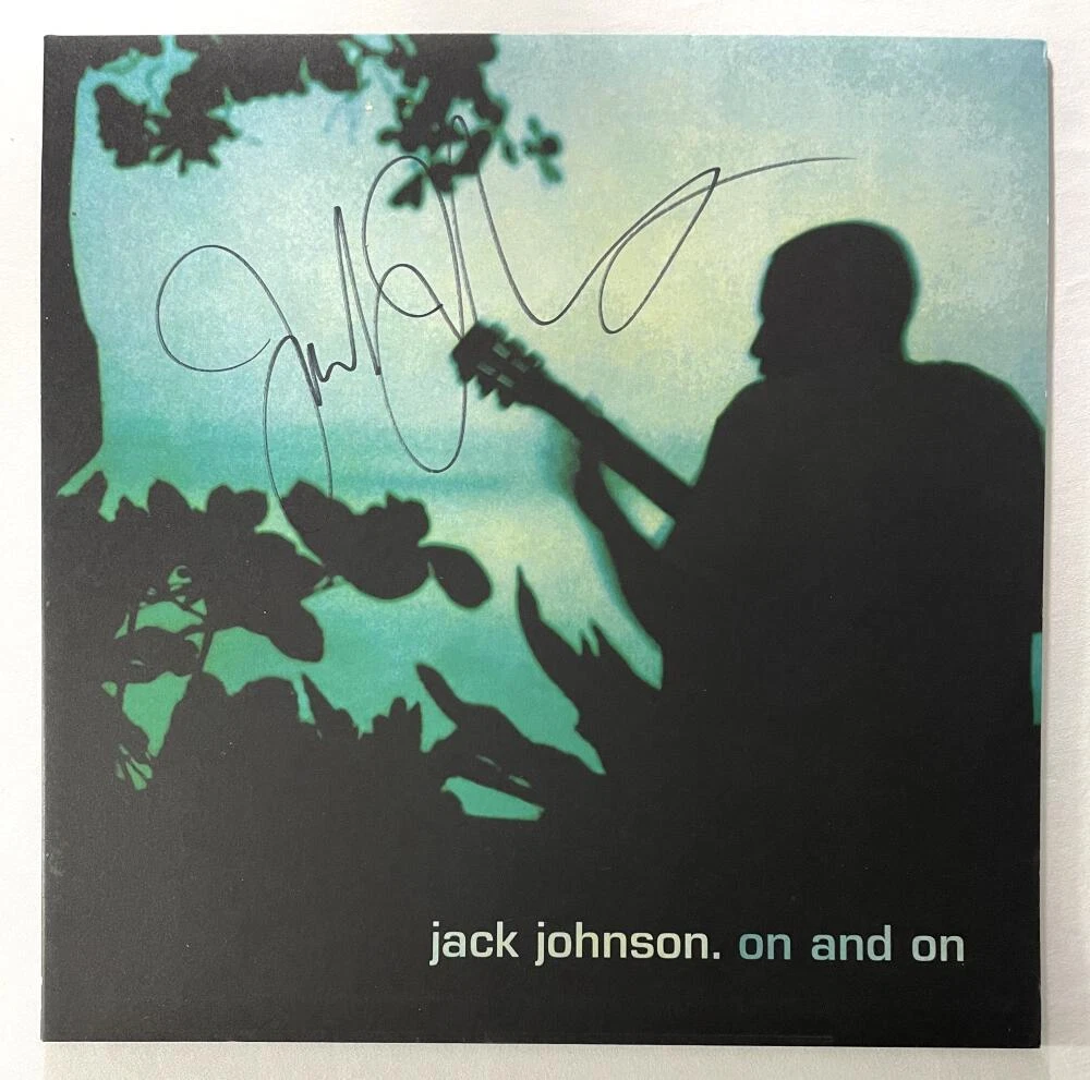 Jack Johnson Signed Autograph Album Vinyl Record - On and On w/ JSA COA

