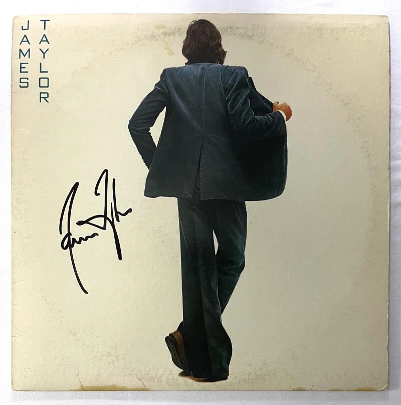 James Taylor Signed Autograph Album Vinyl Record - In the Pocket w/ JSA COA
