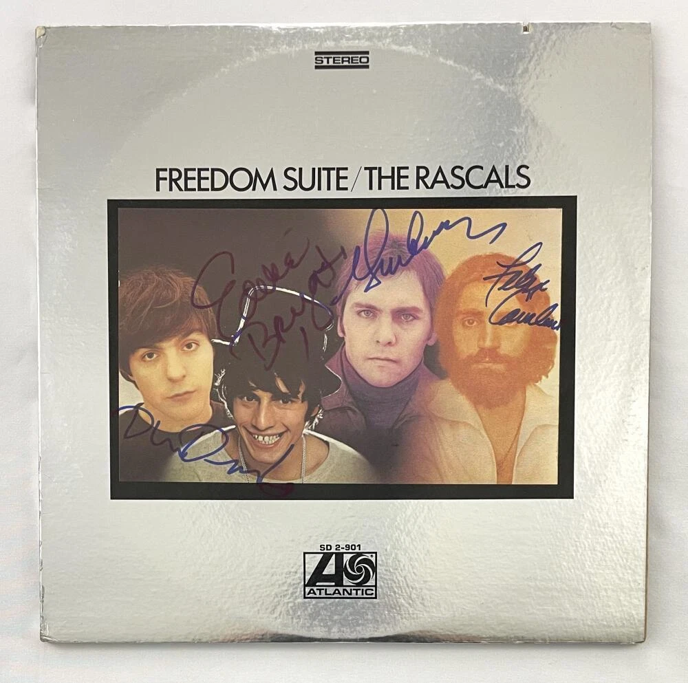 The Rascals Band Complete Signed Autograph Album Record Dino Danelli +3 JSA COA
