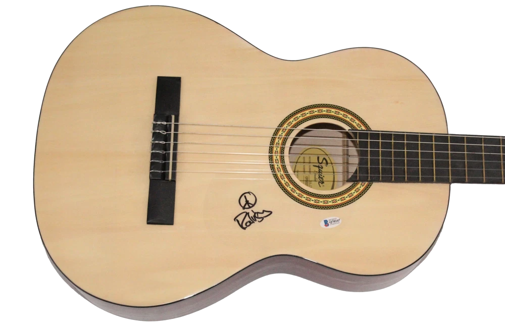 Sixto Rodriguez Signed Autograph Full Size Fender Acoustic Guitar w/ Beckett COA
