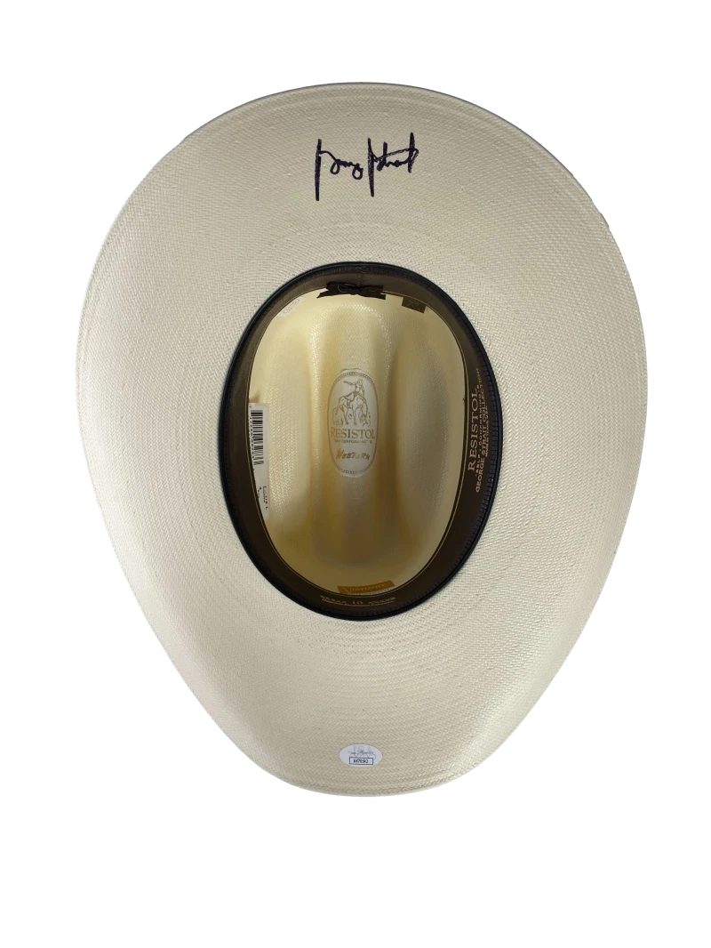 George Strait Signed Autograph Cowboy Hat - The King of Country Music w/ JSA COA
