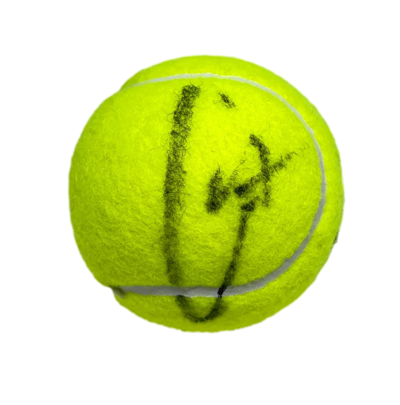 Carlos Alcaraz Signed Autograph Tennis Ball - Wimbledon US Open Champion JSA COA
