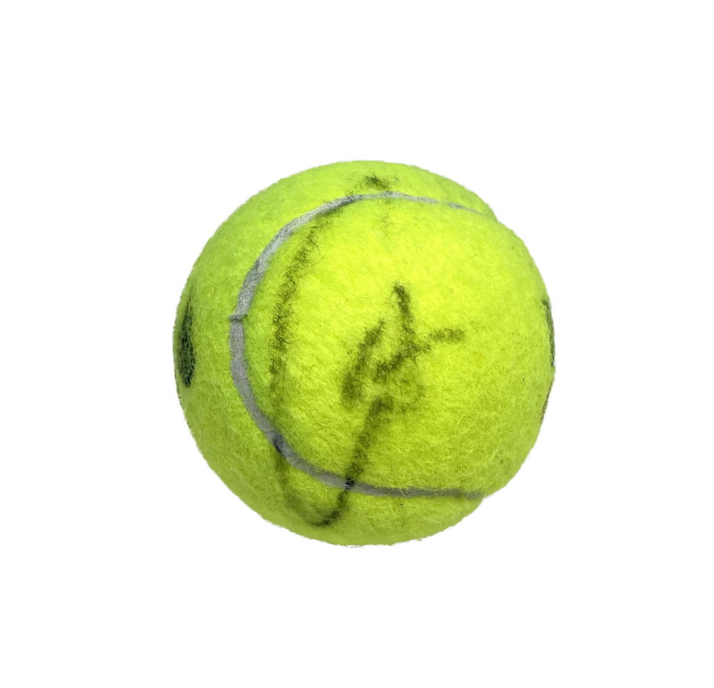 Carlos Alcaraz Signed Autograph 2022 US Open Tennis Ball - Champion! w/ JSA COA
