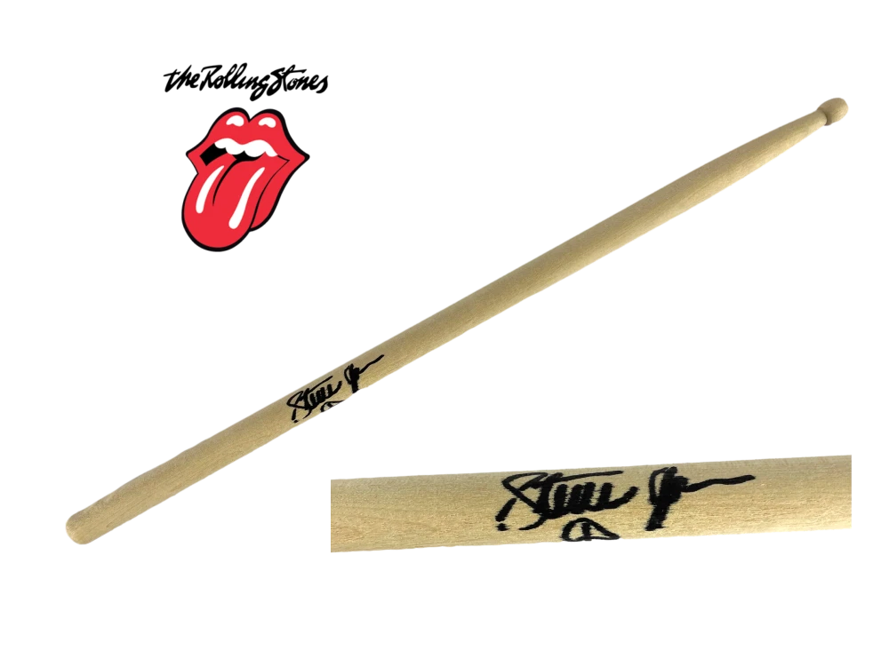 STEVE JORDAN THE ROLLING STONES SIGNED AUTOGRAPH DRUMSTICK DRUM STICK W/ JSA COA COLLECTIBLE MEMORABILIA