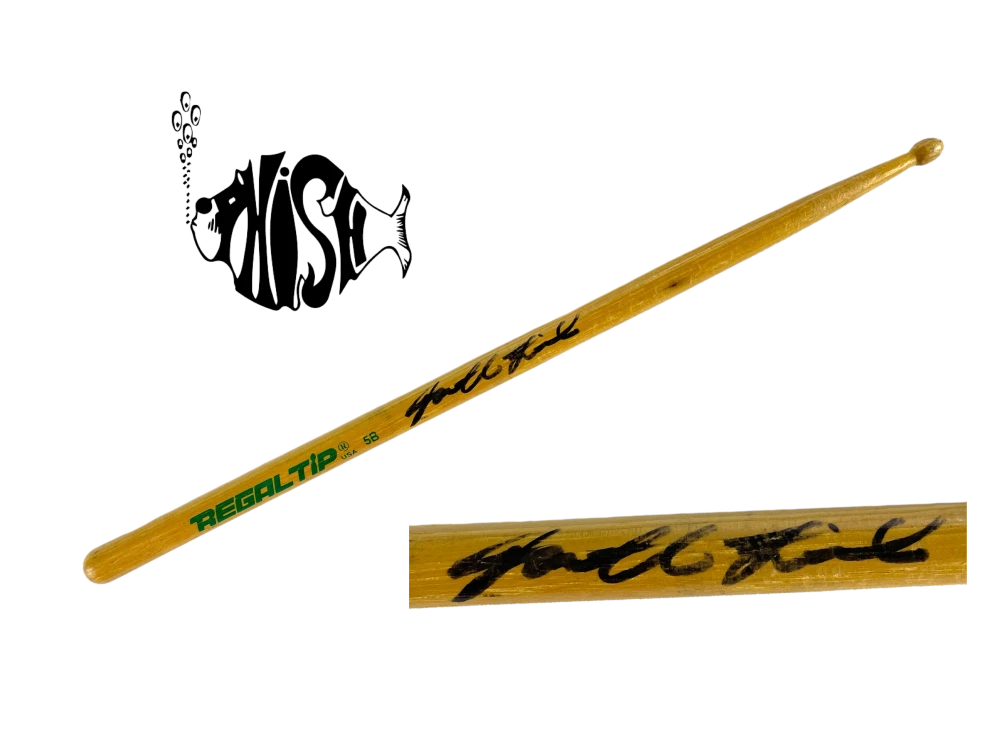 Jon Fishman Phish Signed Autograph Drumstick Drum stick - Billy Breathes JSA COA
