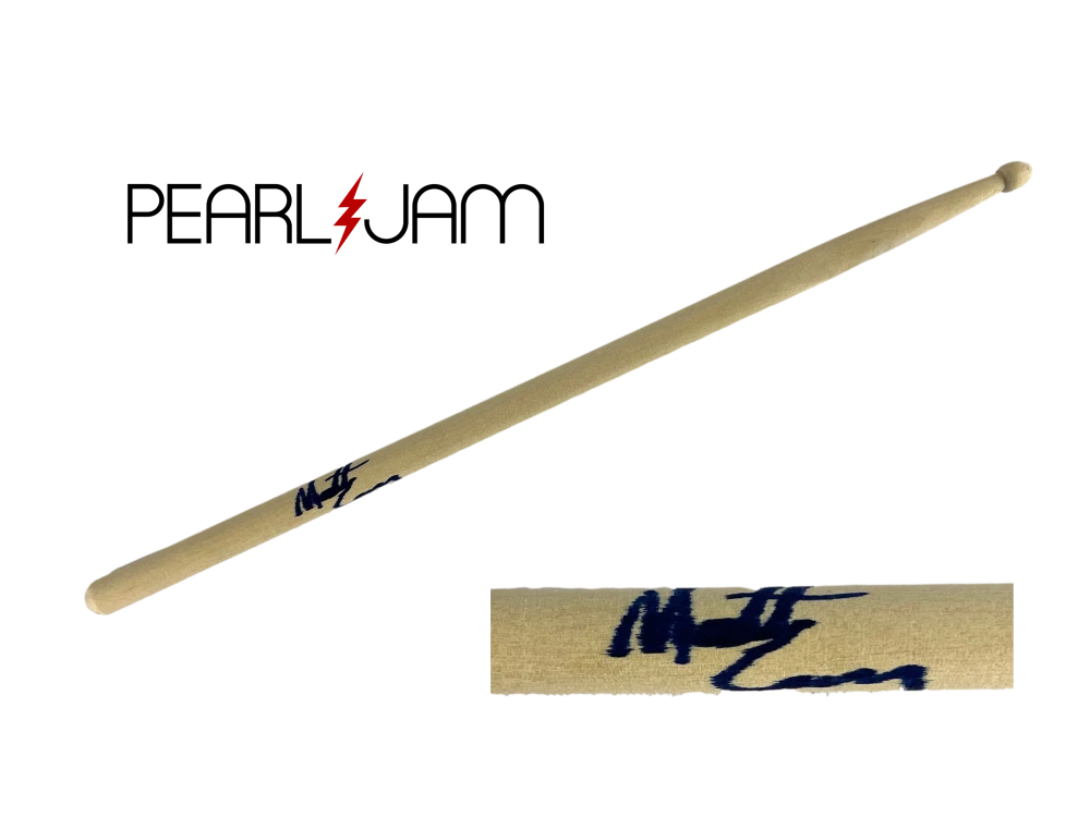 Matt Cameron Soundgarden Signed Autograph Drumstick Drum Stick Pearl Jam w/ JSA
