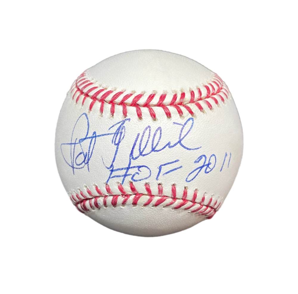 Pat Gillick Signed Autograph OMLB Baseball Ball with HOF 2011 inscription
