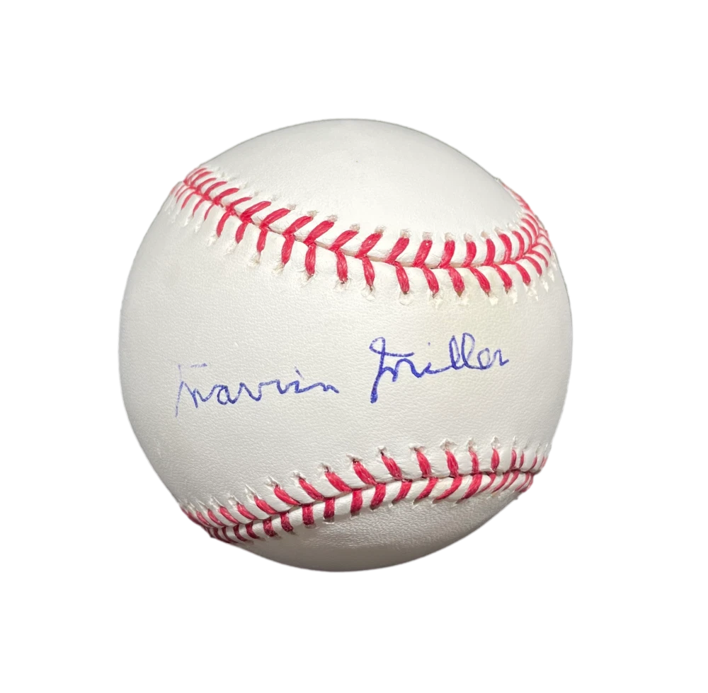 Marvin Miller Signed Autograph OMLB Baseball Ball - Very Rare! HOF w/ JSA COA
