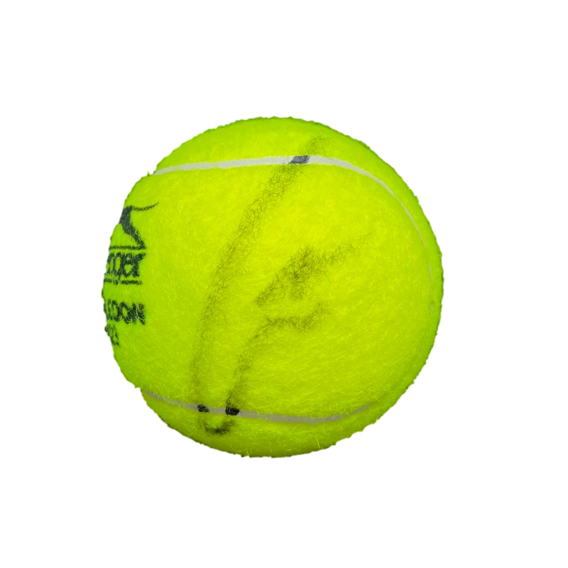 Carlos Alcaraz Signed Autograph 2023 Wimbledon Tennis Ball - Champion w/ JSA COA
