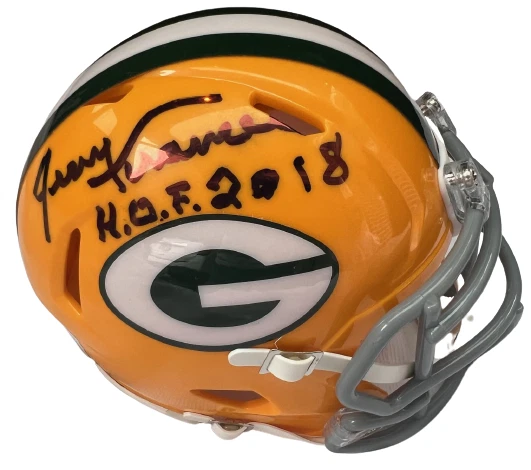 JERRY KRAMER signed (GREEN BAY PACKERS) mini football helmet BECKETT BAS AC93127

