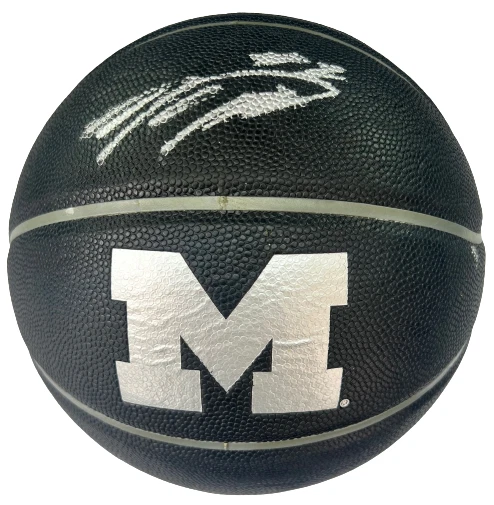 KOBE BUFKIN signed (MICHIGAN WOLVERINES) F/S LOGO basketball PSA/DNA AN10494
