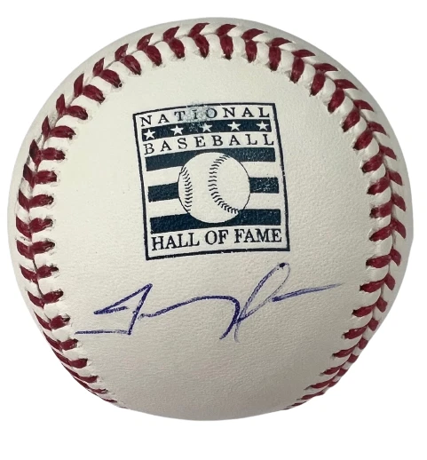 TREVOR HOFFMAN signed (SAN DIEGO PADRES) HOF Logo baseball BECKETT BAS AC93988
