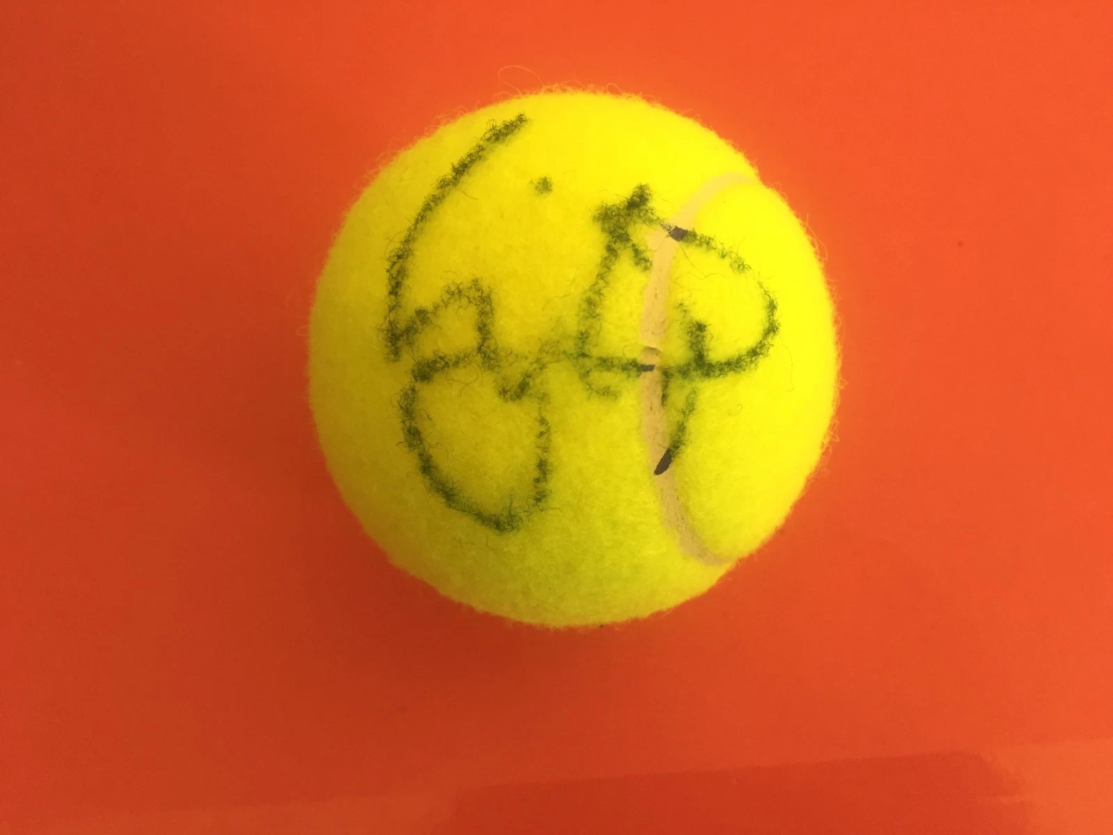 Kristina Mladenovic Tennis Wilson Tennis Ball Signed Auto
