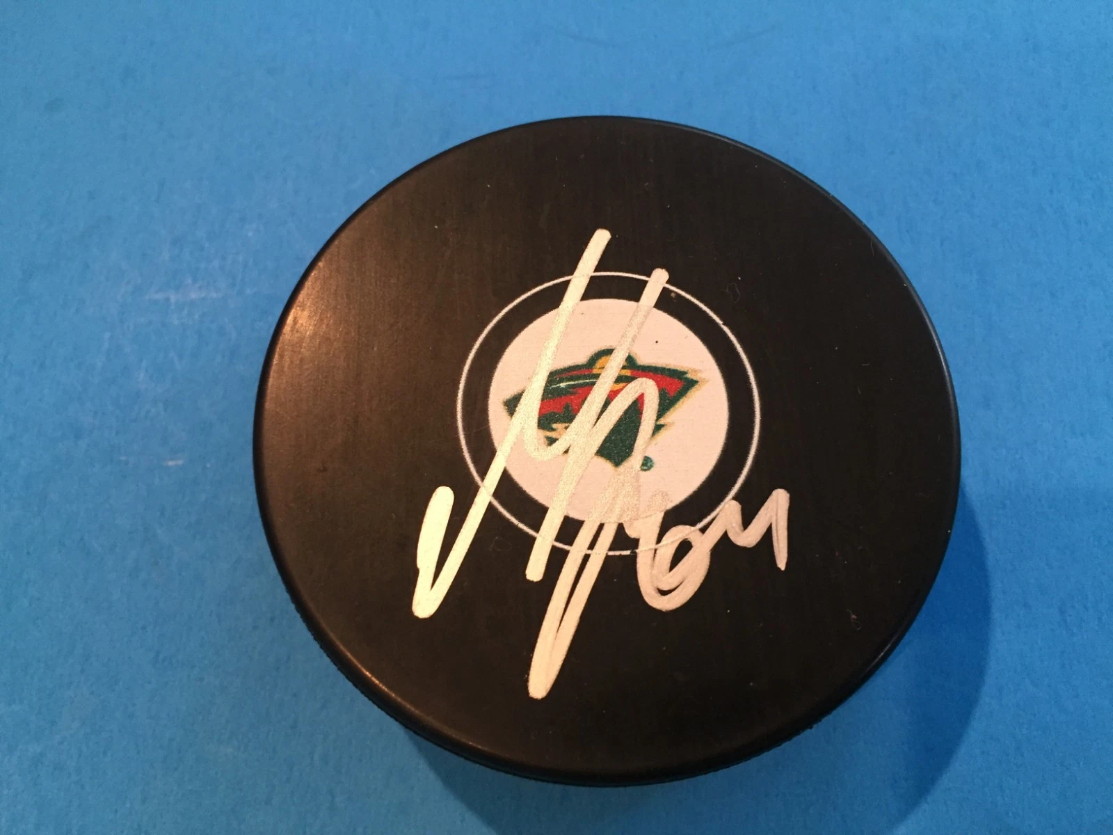 Mikael Granlund Minnesota Wild Signed Auto Puck
