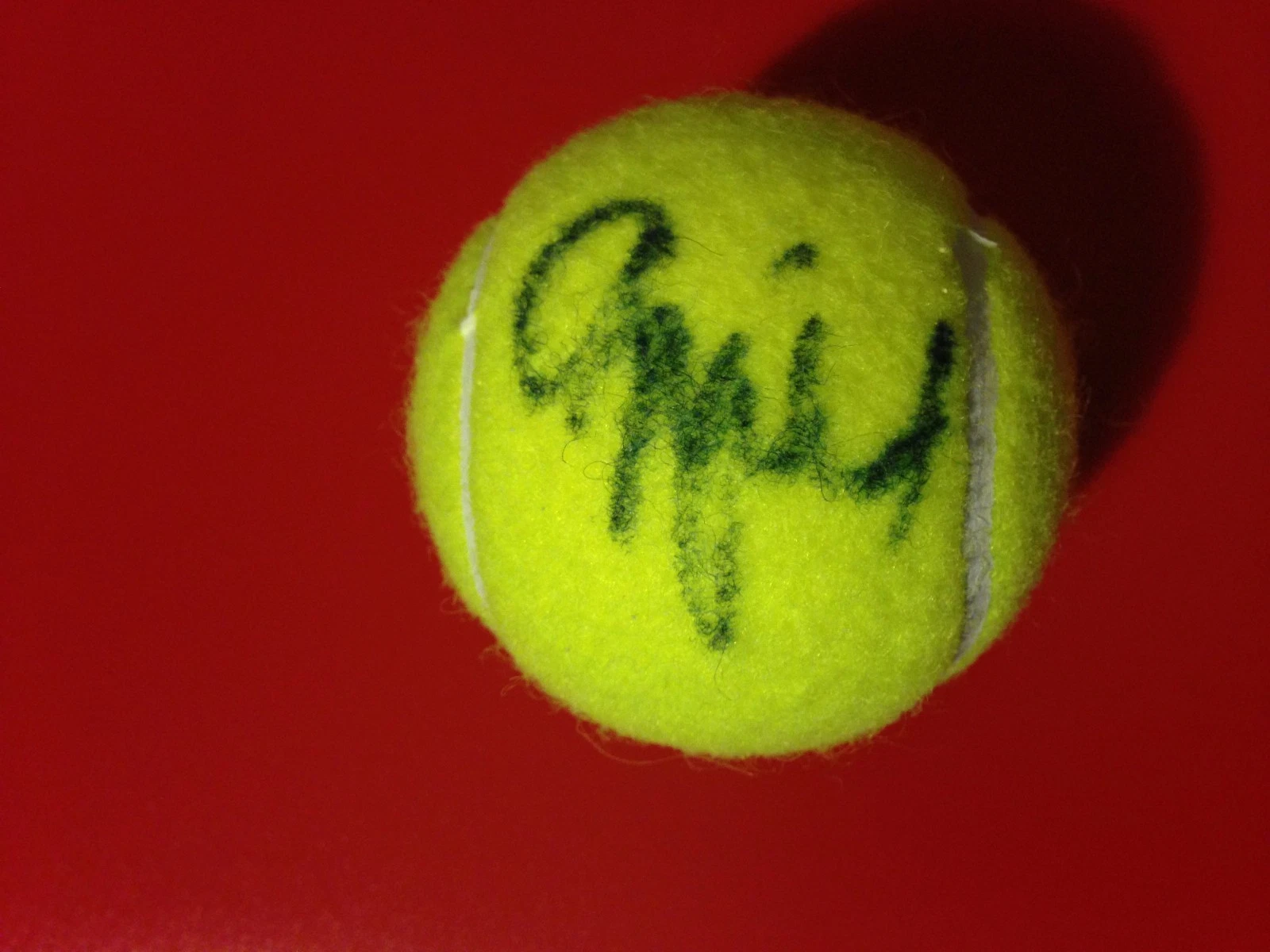 Asia Muhammad Wilson Tennis Ball Signed Auto
