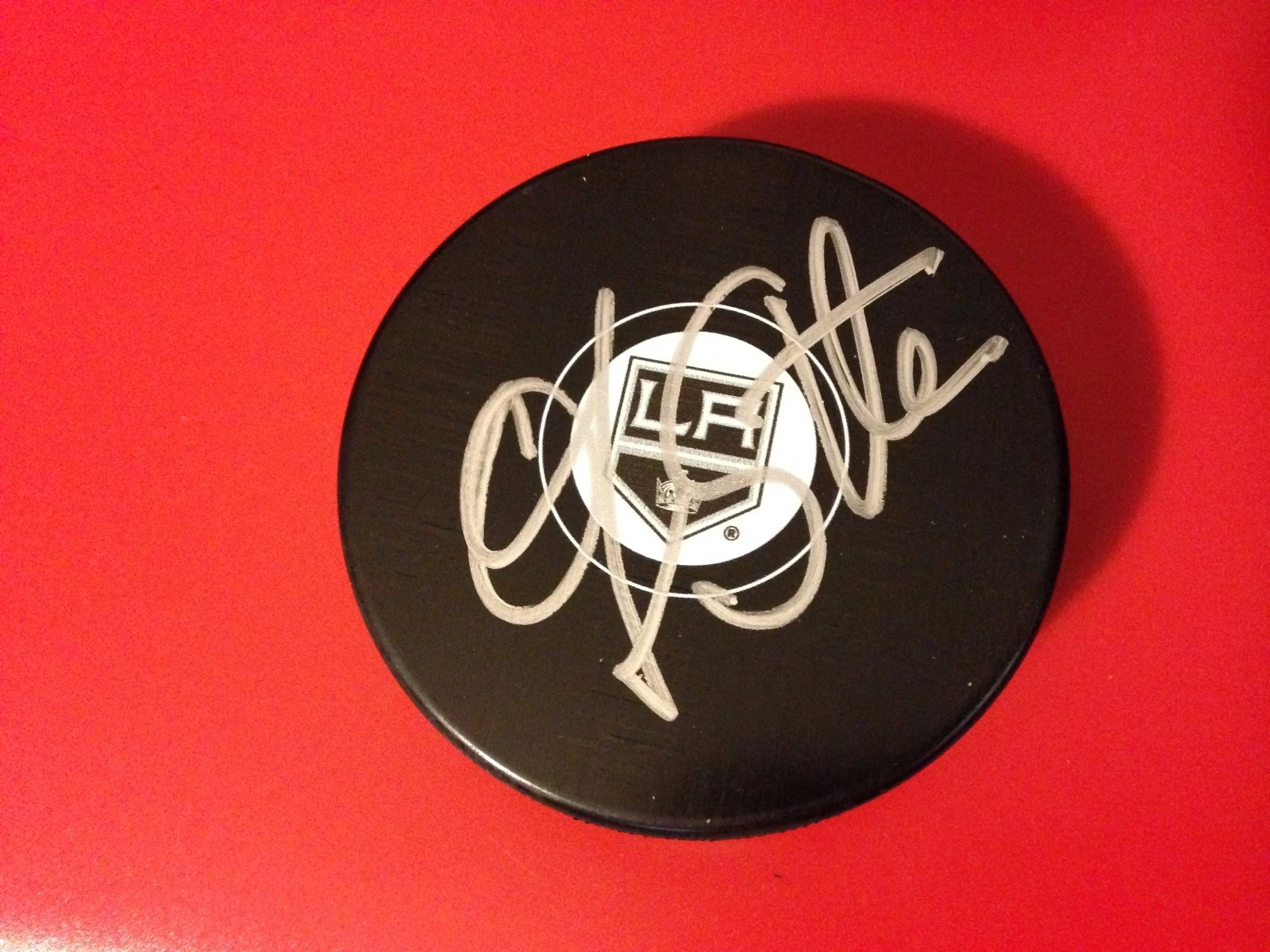 Darryl Sutter Stanley Cup Champions Kings Signed Auto Puck Holder
