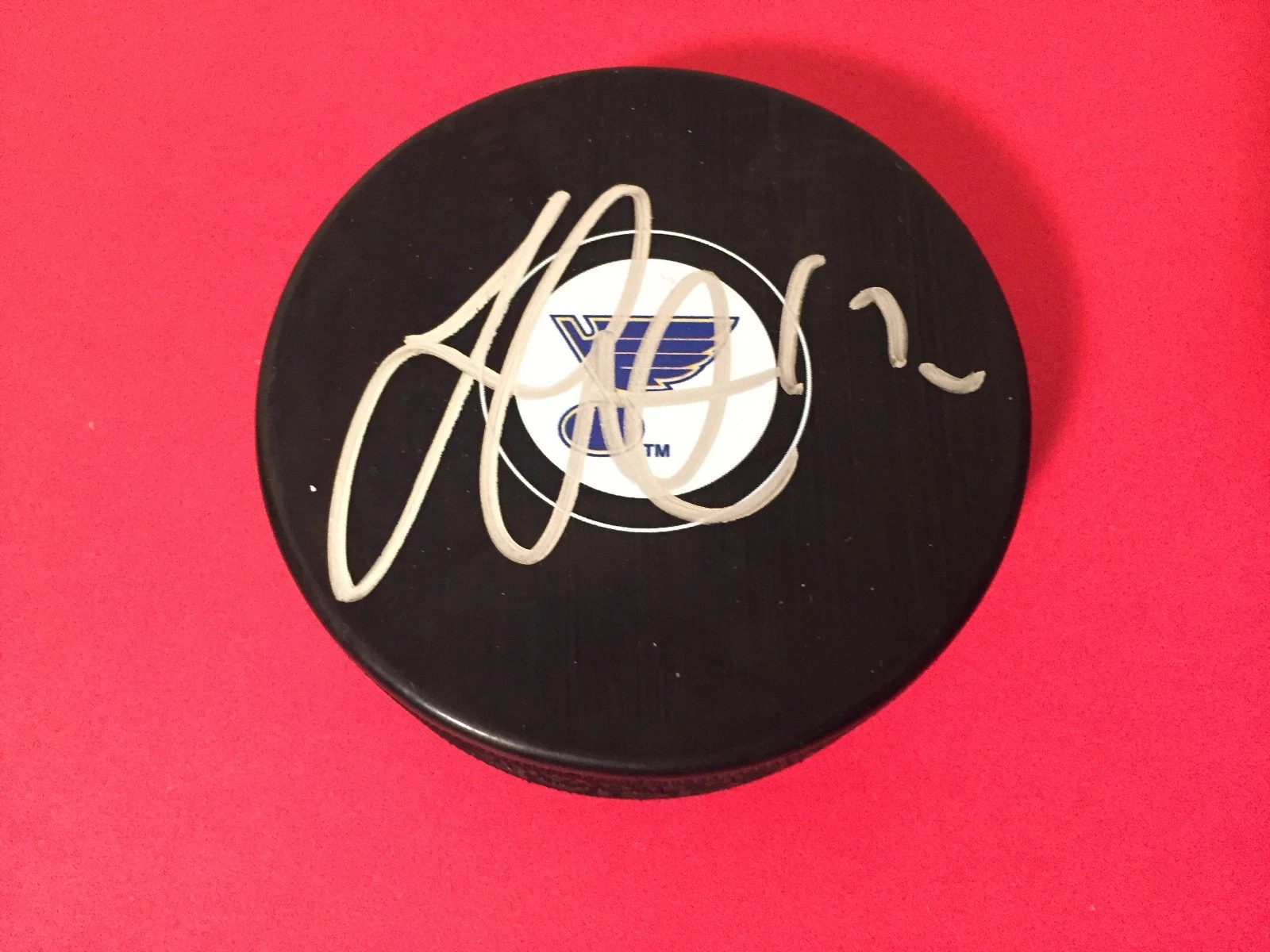 Jori Lehtera Saint Louis Blues Signed Auto Puck
