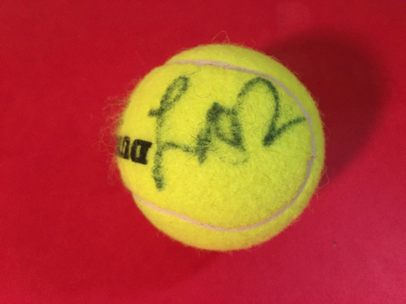 Lindsay Davenport HOF USA Tennis Dunlop Tennis Ball Signed Auto
