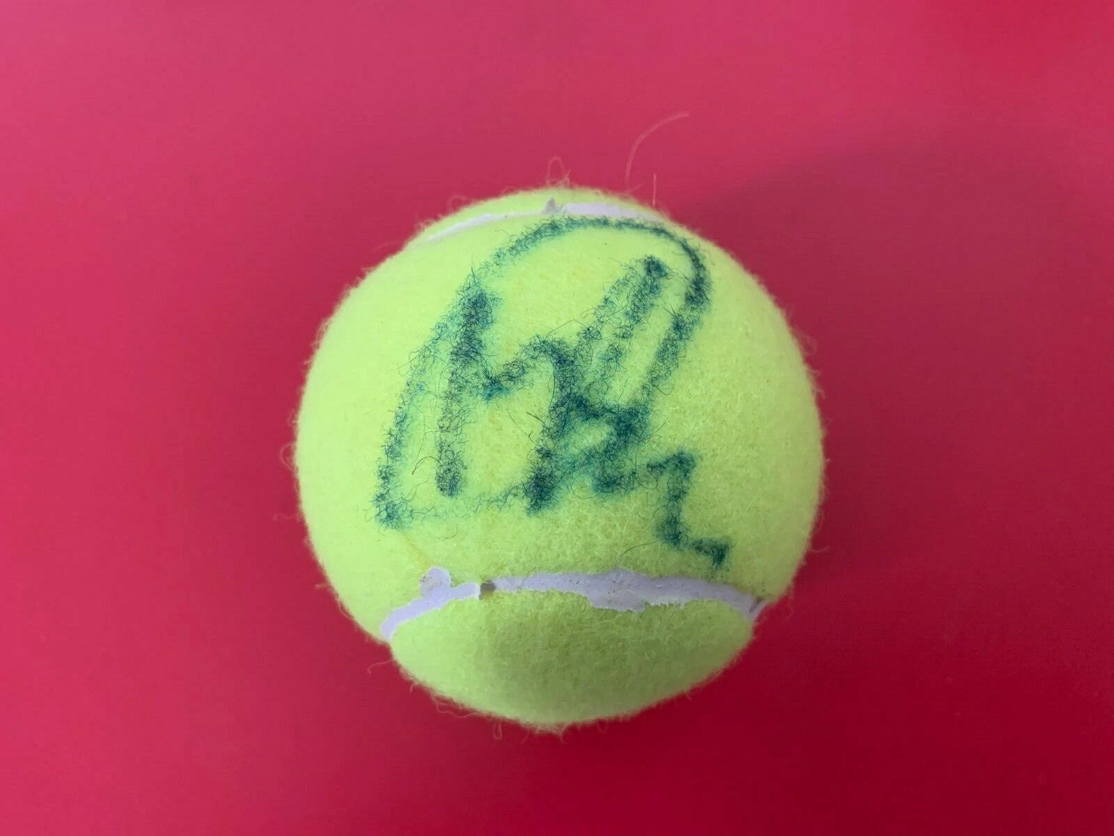 Marie Bouzková Czechia Dunlop Tennis Ball Signed Auto
