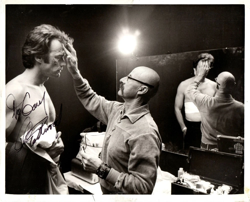 Clint Eastwood Signed Autographed 8X10 Photo Dirty Harry Make Up JSA XX97032
