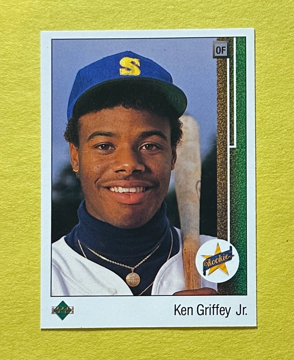 1989 UPPER DECK KEN GRIFFEY JR. ROOKIE CARD #1 MARINERS HOF
