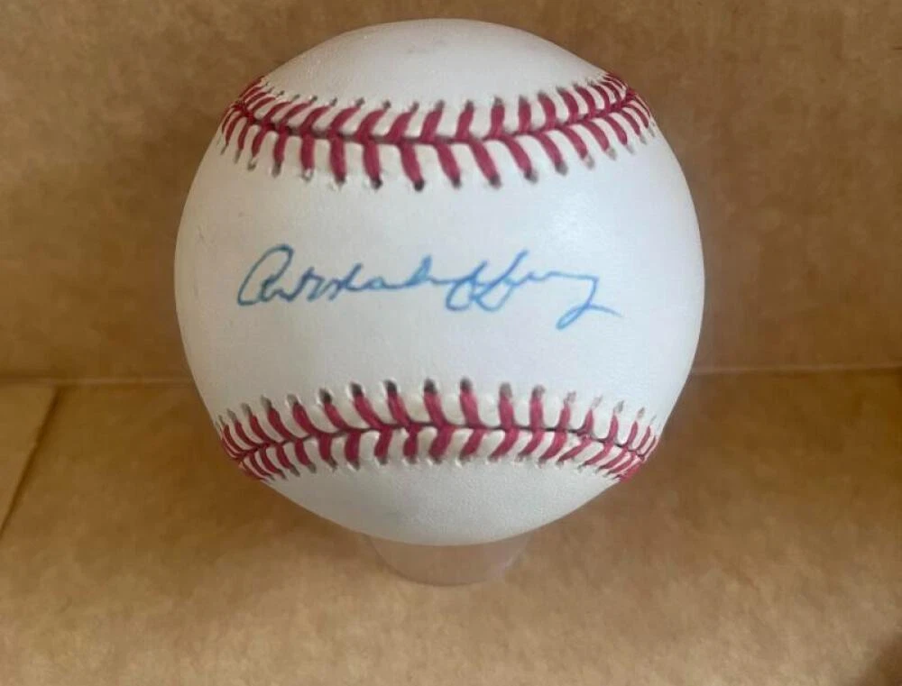 ART MAHAFFEY PHILLIES/CARDINALS SIGNED N.L. BASEBALL BECKETT AUTH COLLECTIBLE MEMORABILIA