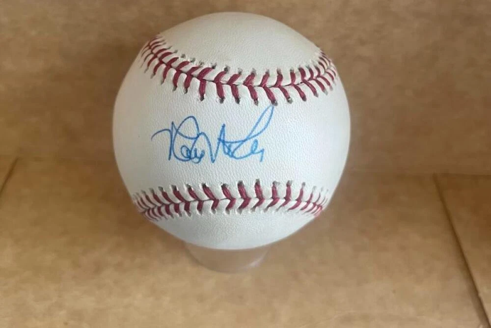 MATT NOKES TIGERS/ORIOLES SIGNED AUTO M.L. BASEBALL BECKETT AUTH
