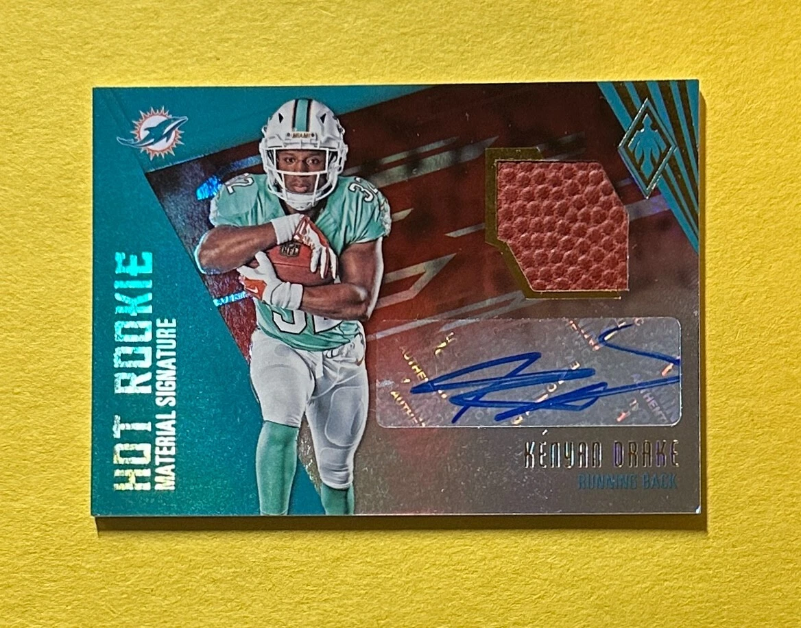 2016 PANINI PHOENIX KENYAN DRAKE HOT ROOKIE MATERIAL SIGNATURE RPA /199 #HRS-KD
