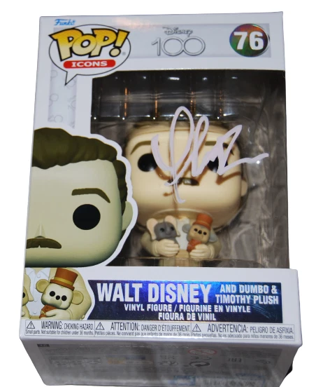 THOMAS IAN NICHOLAS signed (WALT DISNEY) Mickey #76 Funko Pop PSA/DNA AN13997
