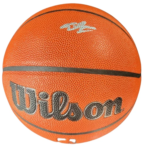 TAYLOR HENDRICKS SIGNED (UTAH JAZZ) WILSON NBA BASKETBALL PSA/DNA AM89599 COLLECTIBLE MEMORABILIA