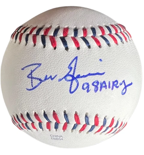 BEN GRIEVE signed (OAKLAND ATHLETICS) Atlantic League baseball BECKETT AC93191
