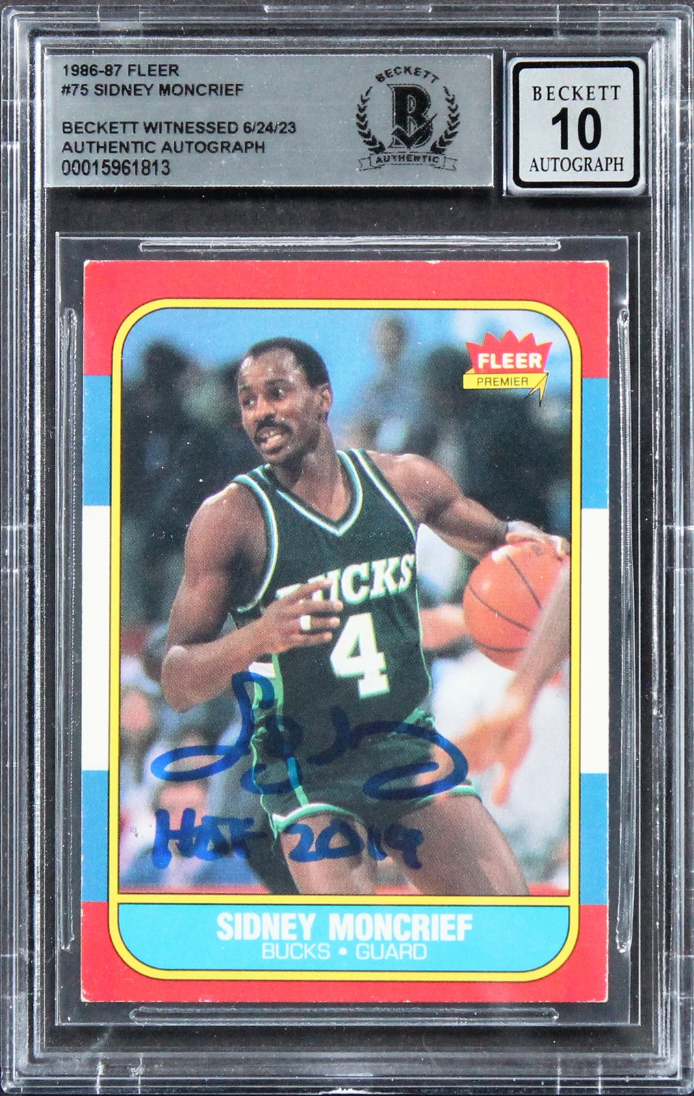 Bucks Sidney Moncrief 