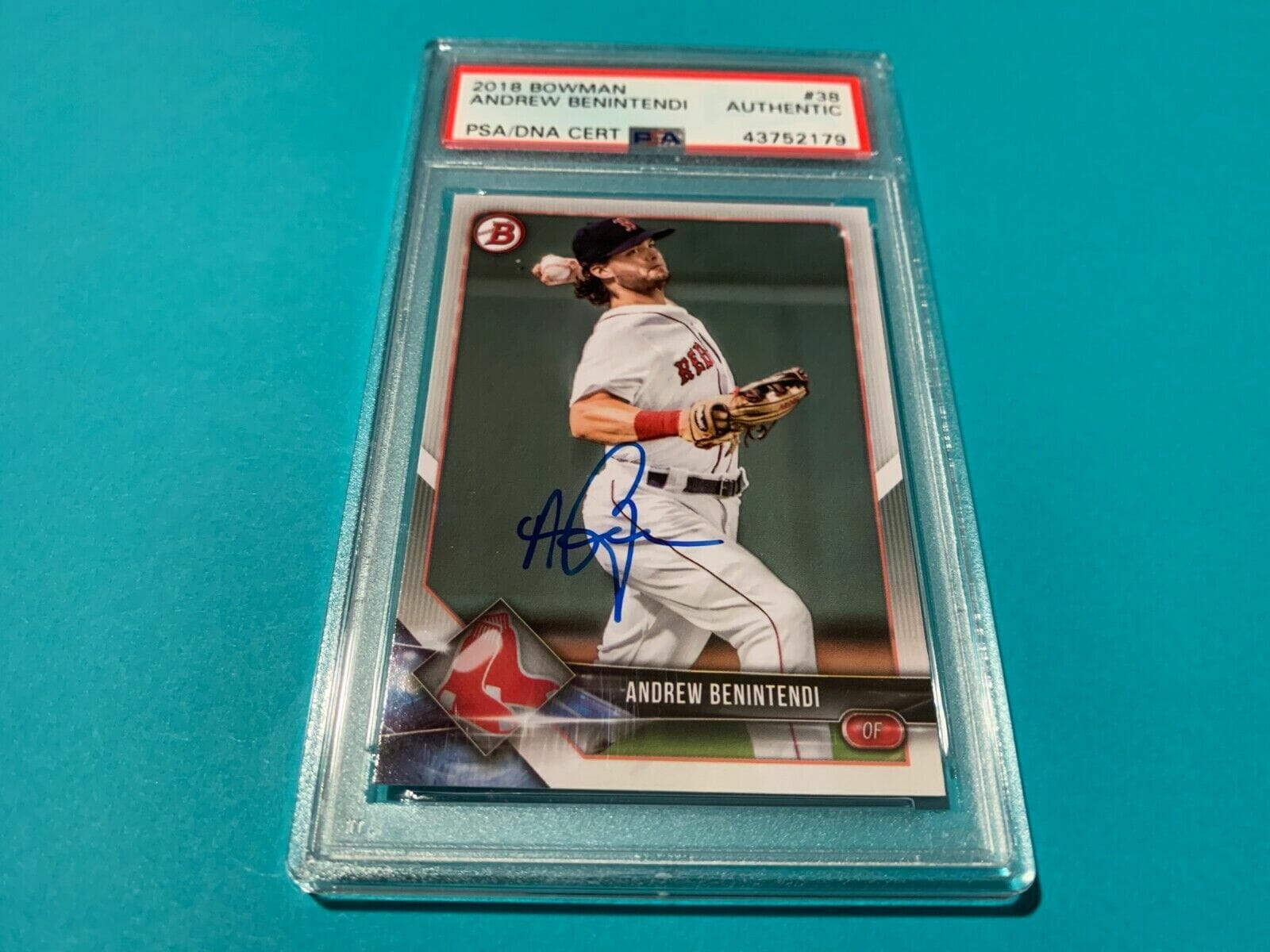 Andrew Benintendi MLB Memorabilia, Andrew Benintendi Collectibles, Verified  Signed Andrew Benintendi Photos