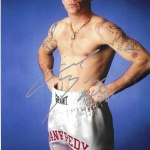 ANGEL MANFREDY EL DIABLO SIGNED AUTOGRAPH 8x10 PHOTO PICTURE COA BOXING CHAMP
