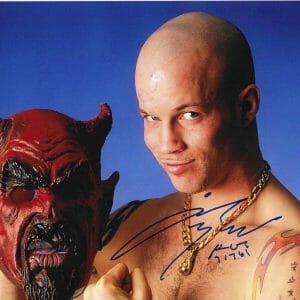 ANGEL MANFREDY EL DIABLO SIGNED AUTOGRAPH 8x10 PHOTO PICTURE COA BOXING CHAMP
