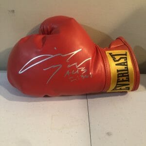 ANGEL MANFREDY SIGNED AUTOGRAPH EVERLAST BOXING GLOVE COA CHAMP EL DIABLO
