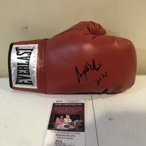 ANN WOLFE SIGNED AUTOGRAPH EVERLAST BOXING GLOVE JSA COA HOF CHAMP
