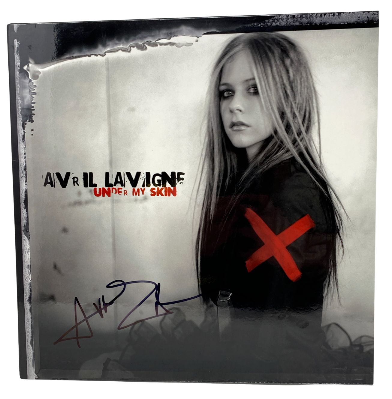 Avril Lavigne Signed Under My Skin Album Vinyl Record COA Proof Autographed Star Avril Lavigne Signed Under My Skin Album Vinyl Record COA Proof Autographed Star