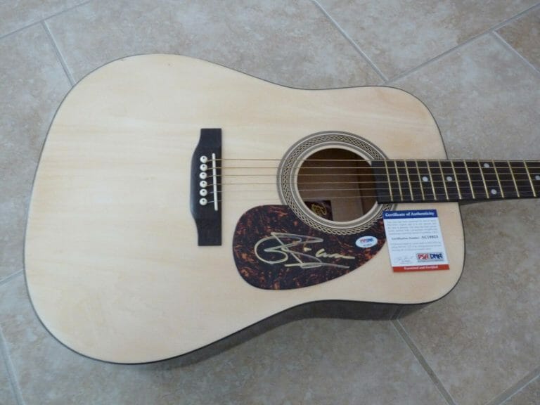 BILL ANDERSON SIGNED AUTOGRAPHED COUNTRY MUSIC ACOUSTIC GUITAR PSA CERTIFIED
 COLLECTIBLE MEMORABILIA