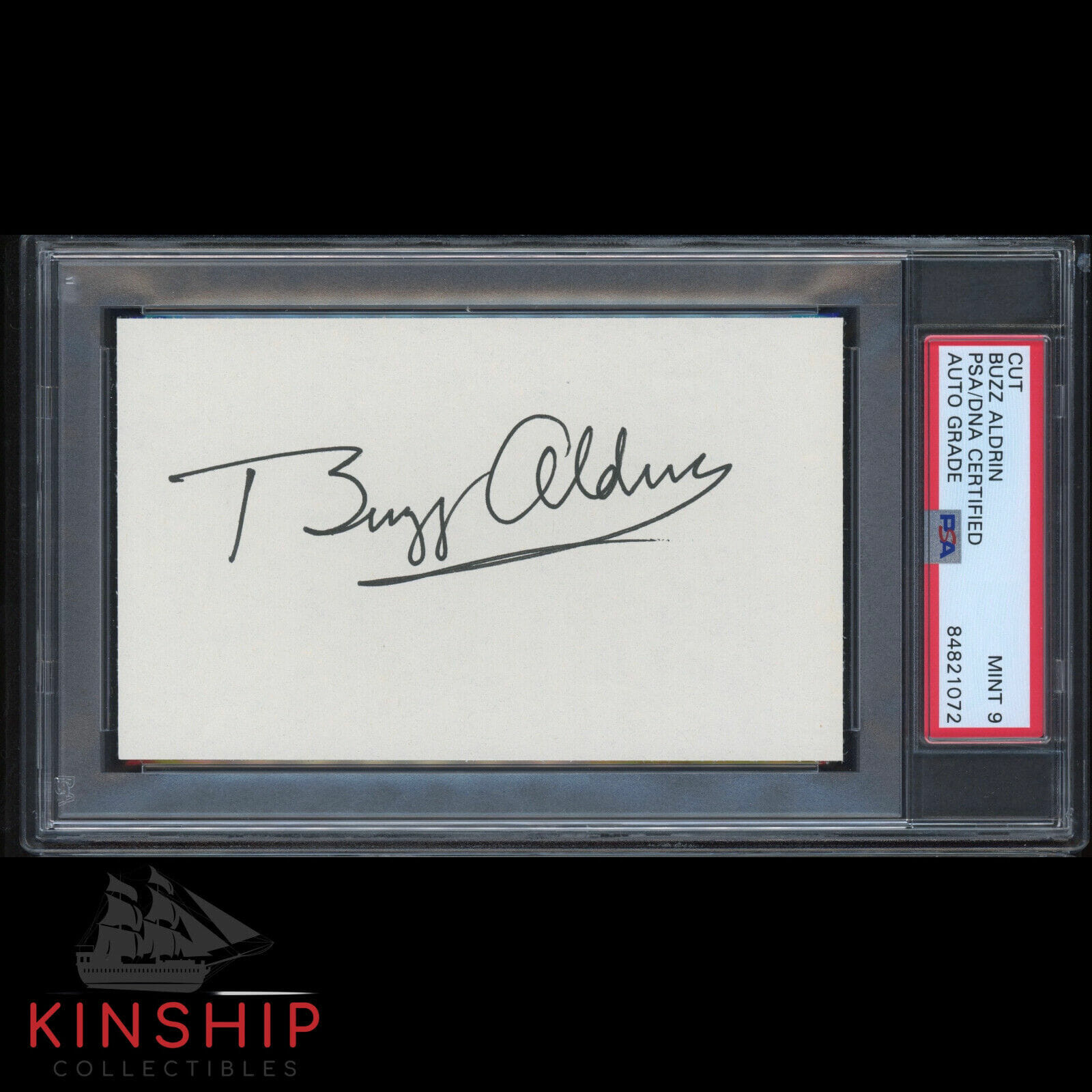 Buzz Aldrin signed 3x5 Cut PSA DNA Slabbed Auto Apollo 11 Space Astronaut C1272
Opens in a new window or tab