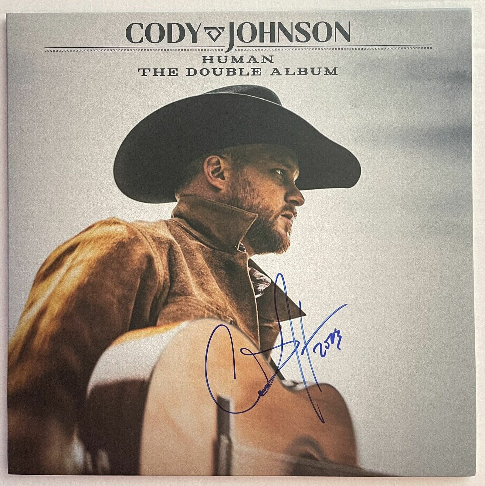 Cody Johnson Signed Autographed Human The Double Album Vinyl JSA COA
