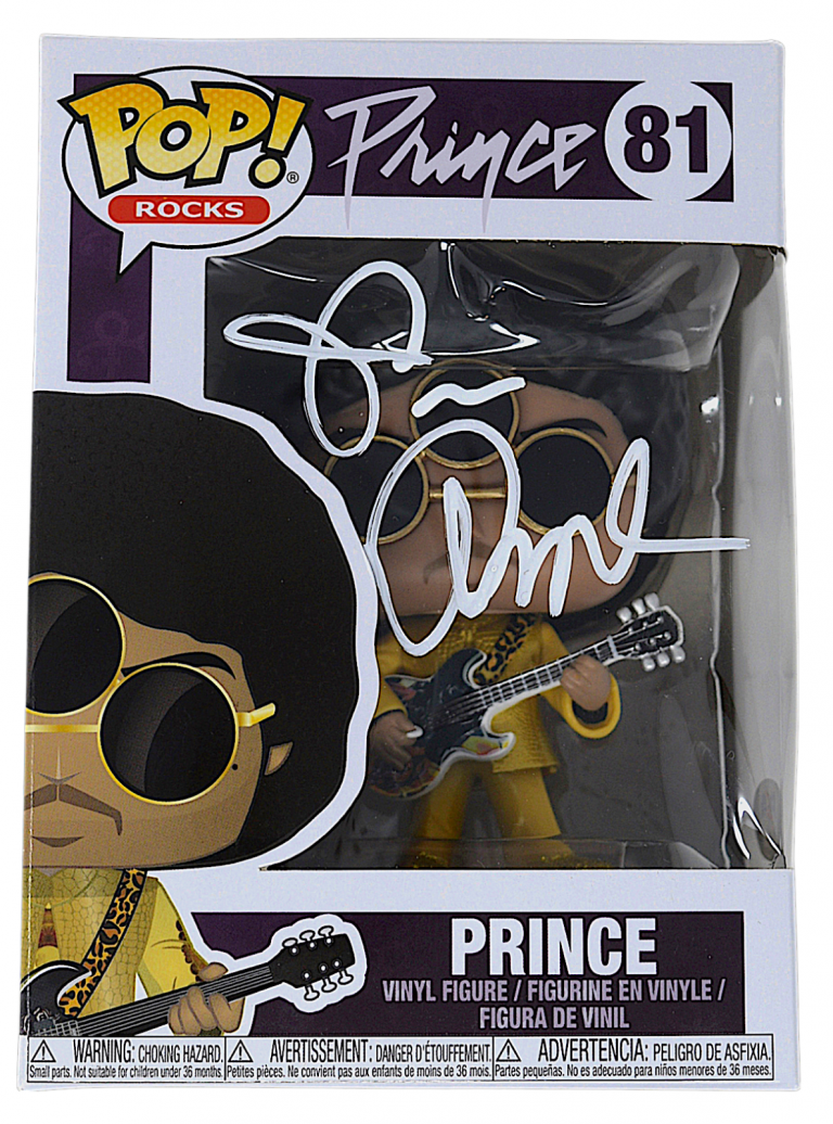 DAVE CHAPPELLE SIGNED FUNKO POP PRINCE PURPLE RAIN 81 AUTOGRAPH PSA/DNA COA
 COLLECTIBLE MEMORABILIA