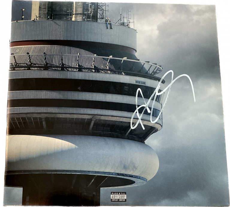 Drake Signed Views Vinyl Record Album Aubrey Graham Rapper Autograph ACOA  COA Opens in a new window or tab